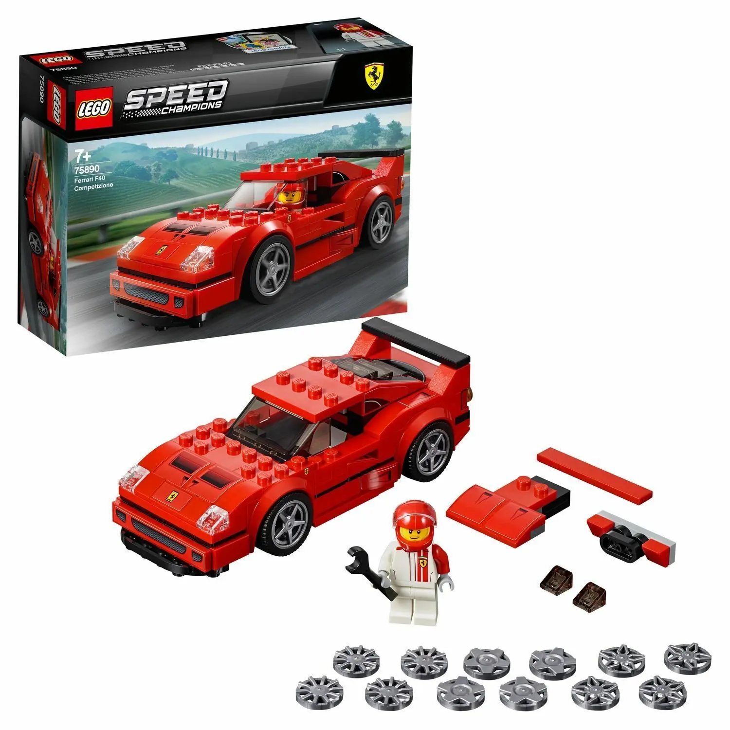 Конструктор LEGO Speed Champions 75890 Ferrari F40 Competizione