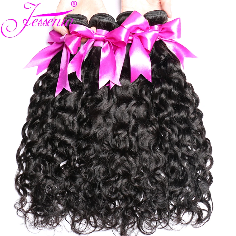 Волпряди 12AWater с застежкой мокрые и волнистые натуральные вьющиеся свободные