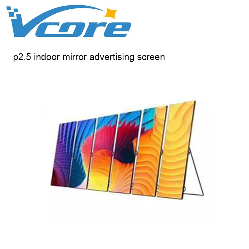 Внутренний светодиодный модуль P2.5 рекламный зеркальный дисплей постер экран для