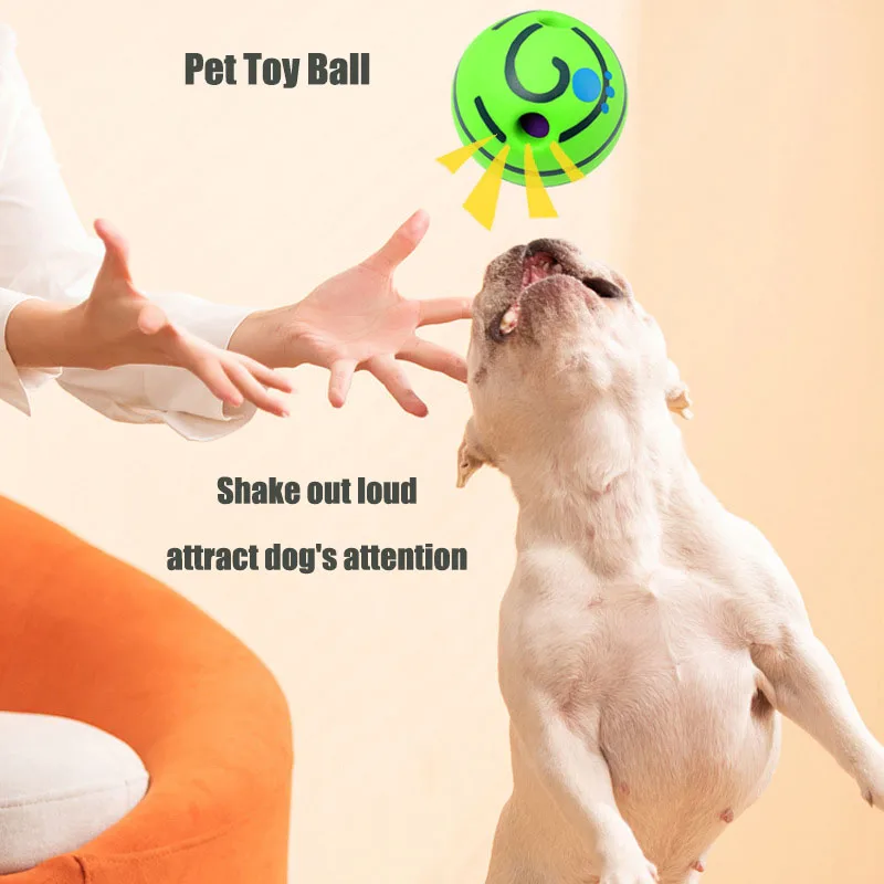 

Pet Squeak Toys Natural Latex Dog Balls Anti Bite Interactive Dog Chew Toy Toys For Small Large Dogs