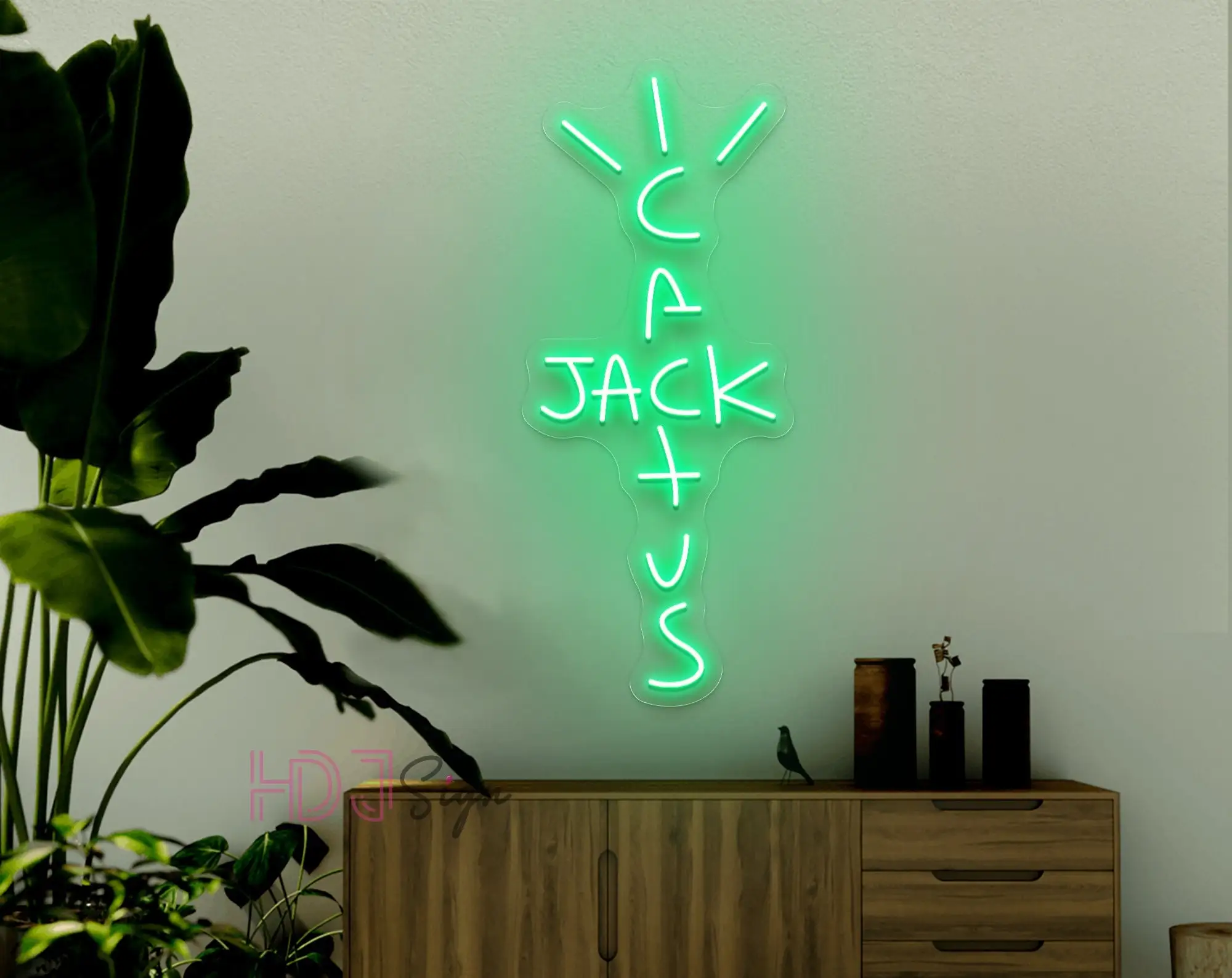 

Cactus Jack Neon Sign Custom LED Neon Sign Light Home Bedroom Decoration Art Wall Decor Housewarming Gift Creative Birthday Gift