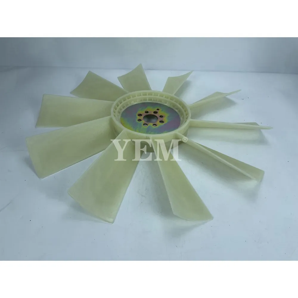 Запчасти для двигателя экскаватора CUMMINS B3.3 лопасть вентилятора.