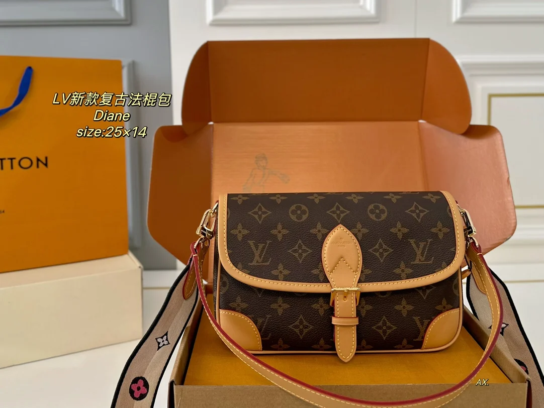 Сумки на плечо Louis Vuitton Женская новая сумка высокое качество через Кожаная мода