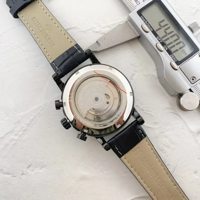 Мужские часы PATEK PHILIPPE с песочным циферблатом кварцевые из нержавеющей стали