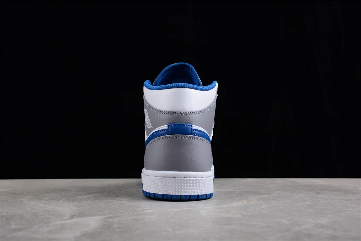 кроссовки Nike Air Jordan 1 Mid “True Blue” AJ1 Спортивная обувь для активного отдыха