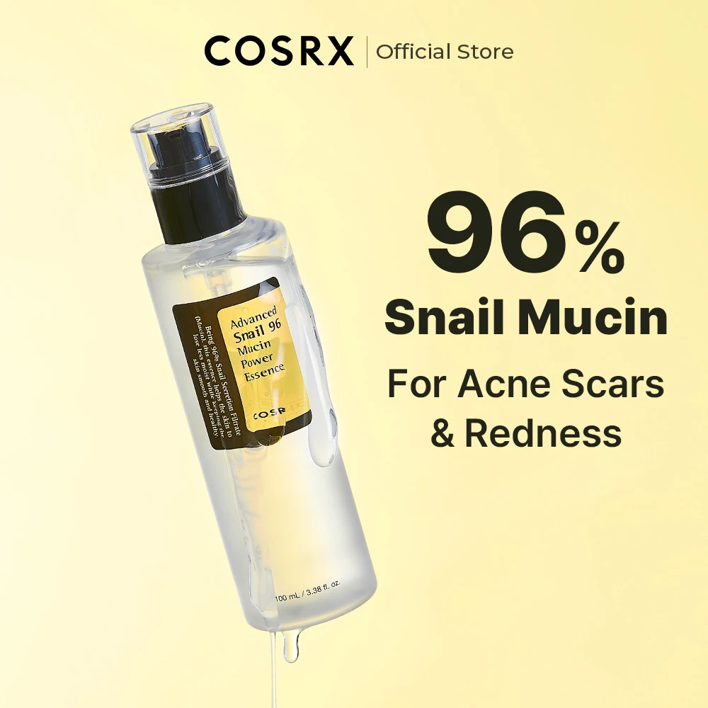 

COSRX Advanced Snail 96 Mucin Power Essence Anti Aging Fade Outthe Fine Lines Anti Wrinkle Reparing Acne Treatment Care 100ml