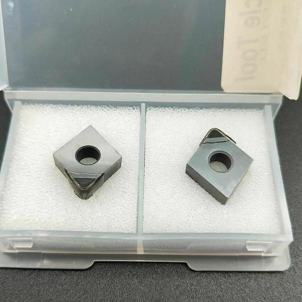 

Поликристаллические алмазные лезвия CNMG120404 PCD / CNMG120408 PCD, инструменты для алюминия, 2 шт.