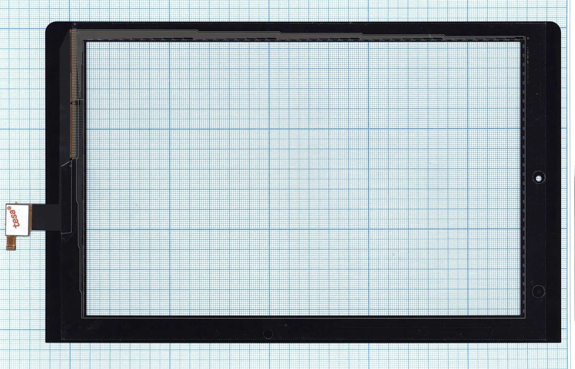 Сенсорное стекло (тачскрин) для Lenovo Yoga Tablet 10 HD+ B8080 черное