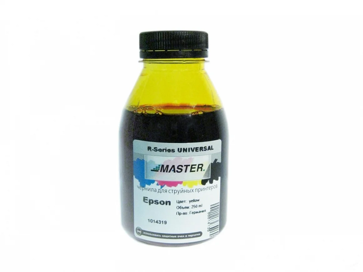Чернила для Epson R-Series Universal на 6-цветные картриджи yellow 250мл Stylus Photo 1410 R270 R290 R295 R390 RX590 RX