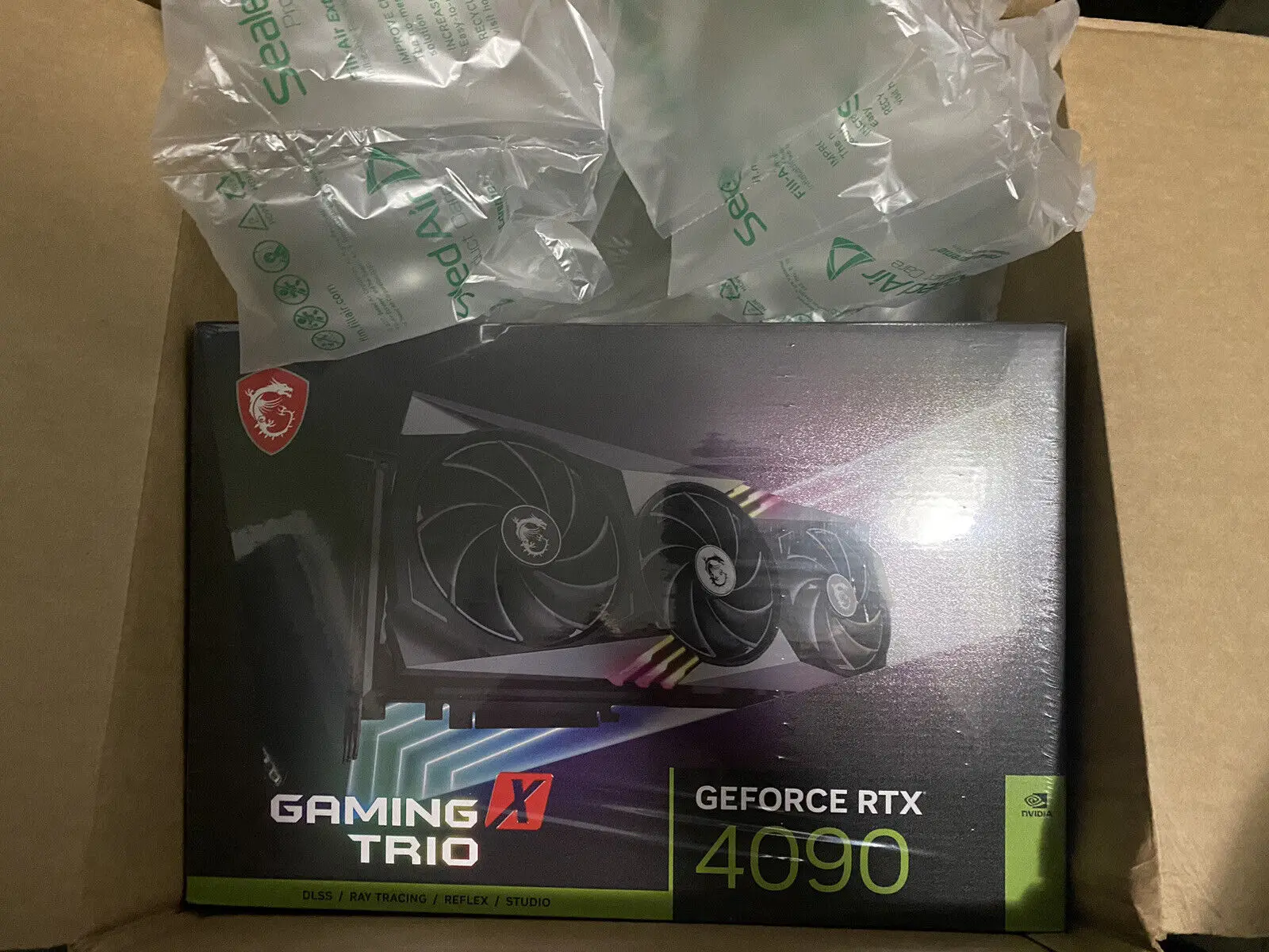 

BUY 3 GET 2 FREE Brand New MSI GeForce RTX 4090 GAMING X TRIO
