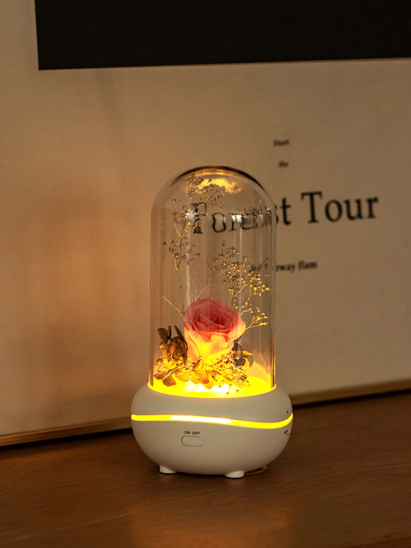 

Lâmpada LED para fragrâncias, óleo essencial, difusor de aroma, luz noturna