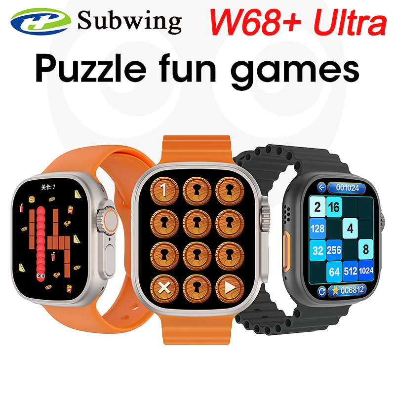 

Смарт-часы W68 +, 2,2 дюйма, 49 мм, NFC, GPS