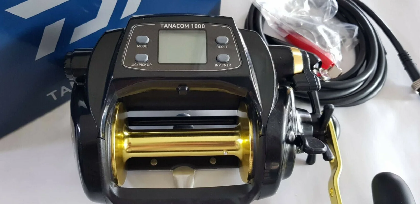 

100%NAUTHENTIC Tanacom 1000 T English Display BIG GAME Electric Reel