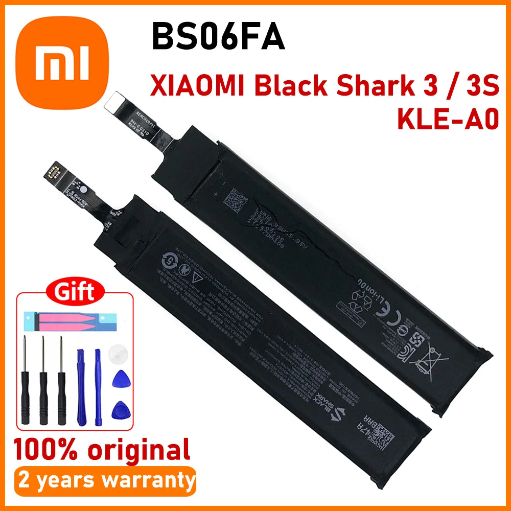 Оригинальный аккумулятор для мобильного телефона XIAOMI BS08FA BS06FA BS05FA BS10FA Black Shark 3 3S 4 4S