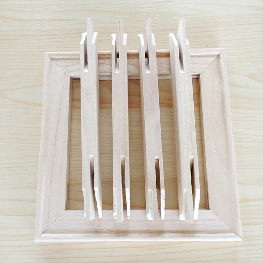 Картина сделай сам холст картина маслом рамка из павловнии деревянная