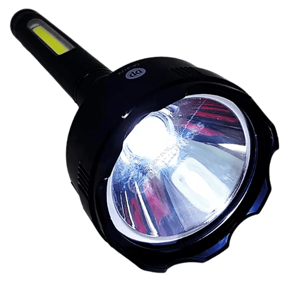 Фонарик светодиодный 200 Вт большой перезаряжаемый фонарь DP9179