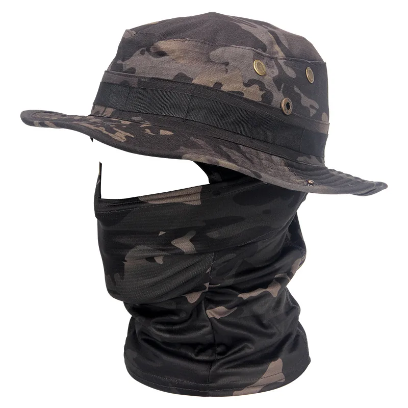 New Tactical Mask Hat Outdoor Climbing Camping Hiking Windproof Sunscreen Sports Baseball Cap Sports Mask Military Equipment