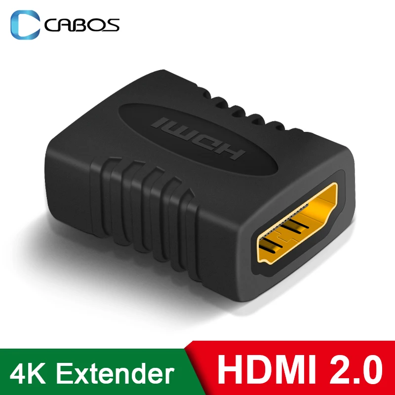 4K HDMI-совместимый удлинитель Разъем мама-мама кабеля адаптер для ПК ТВ приставки