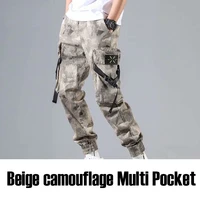new streetwear mens multi pockets cargo harem pants hip hop casual male track pants joggers trousers fashion harajuku men pants