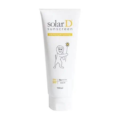 [солнцезащитный крем solar d 100 мл lion] солнцезащитный spf50+ pa++++ для младенцев детей