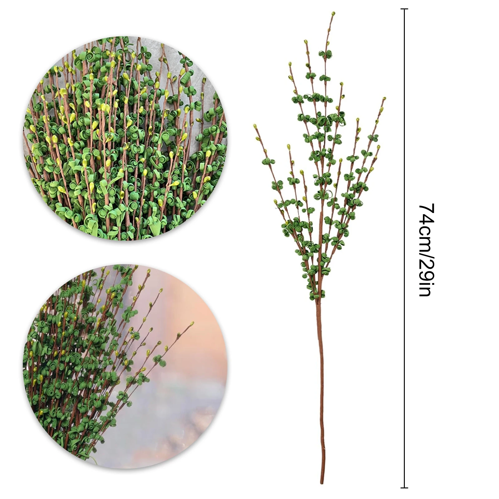 Декоративный рулет из пенопласта С искусственными цветами жасмина 12 веток |