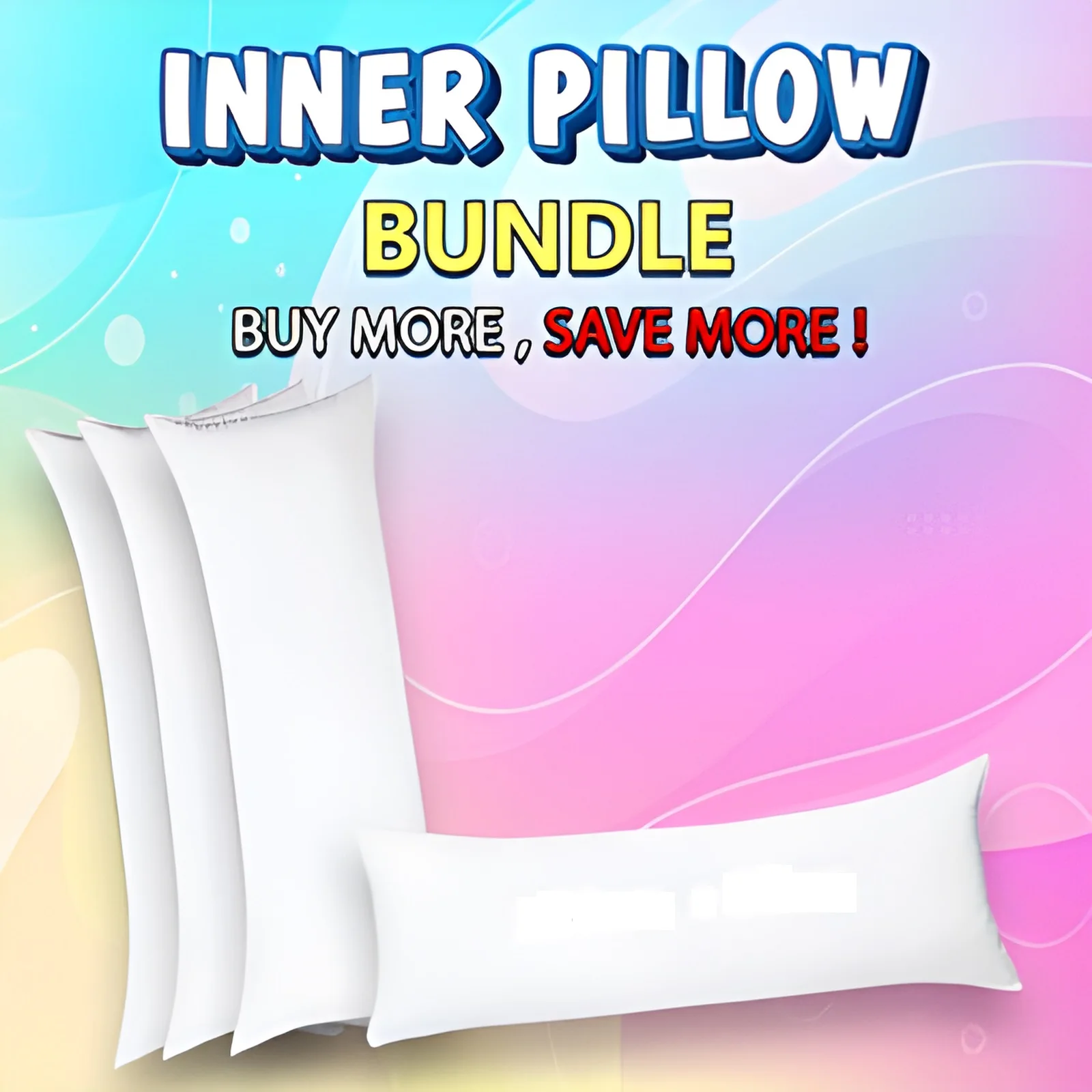 

Подушка длинная белая прямоугольная Dakimakura для спальни