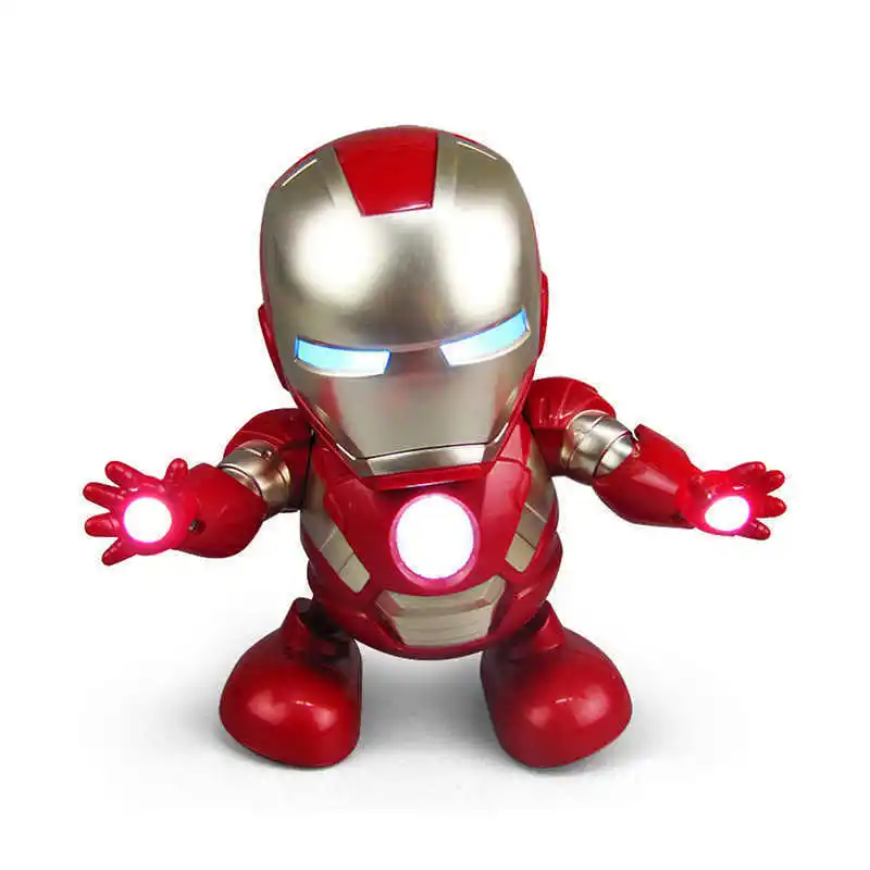 Dancing Robot Iron Man with light and sound Dance Hero Red | Transformer/Robot