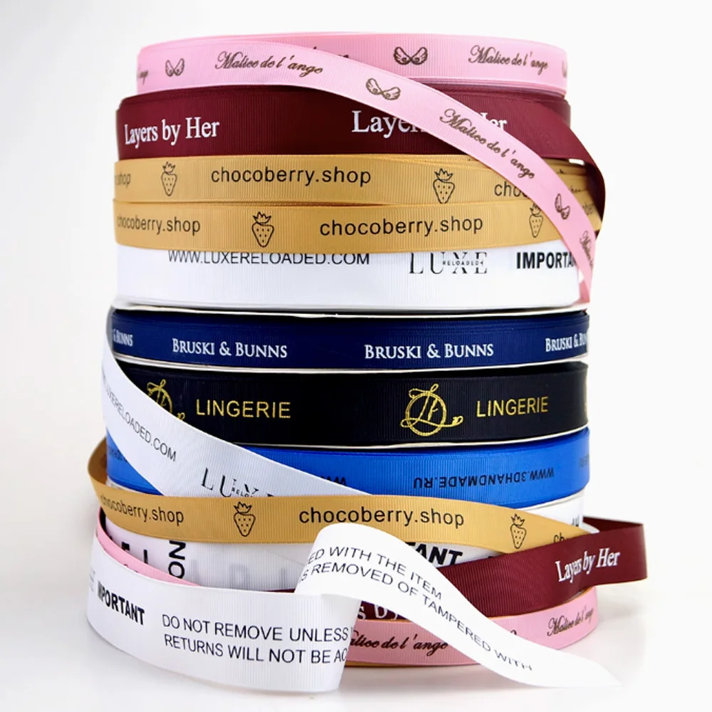 Персонализированная тканевая этикетка хлопчатобумажная лента на заказ печатная