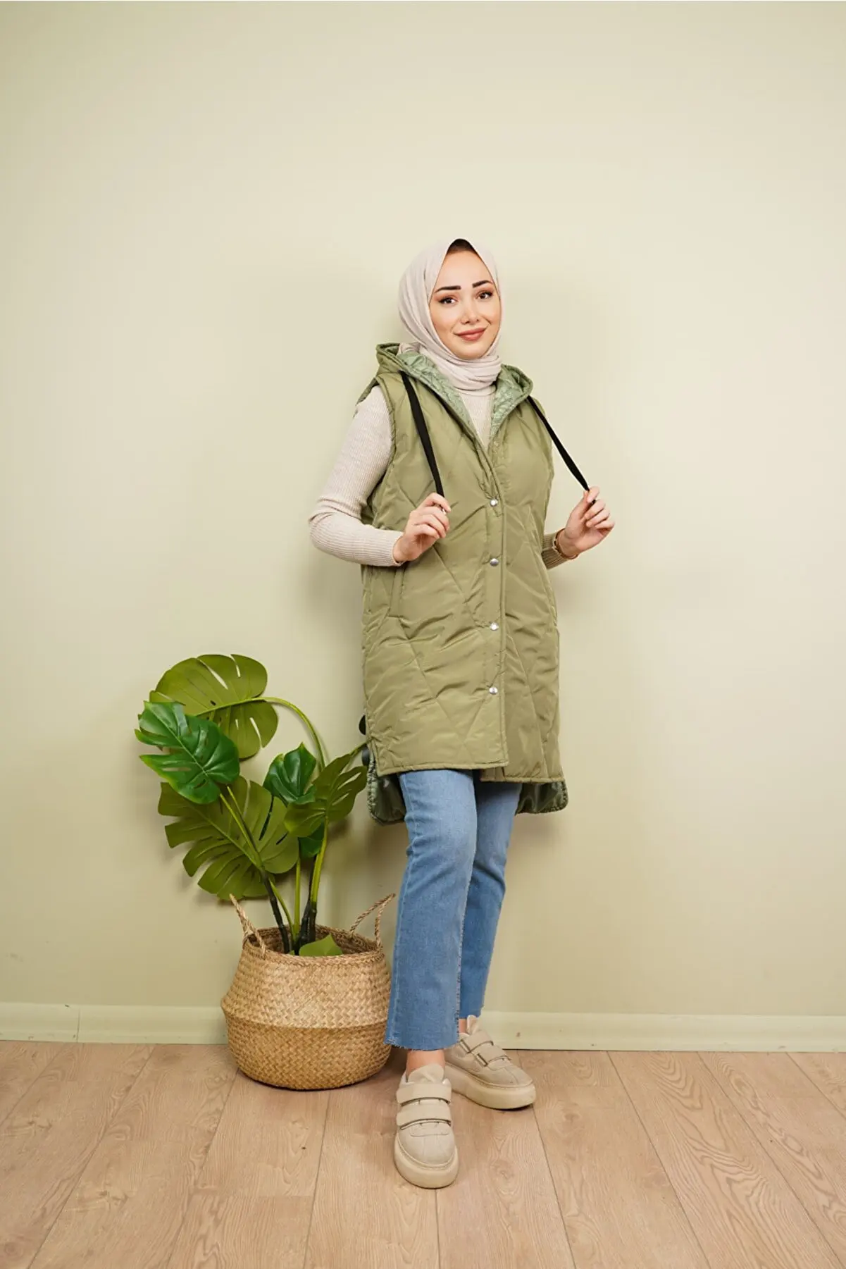 

Женская Осенняя теплая куртка, Повседневная модная высокоэластичная хлопковая джинсовая куртка с карманами и капюшоном