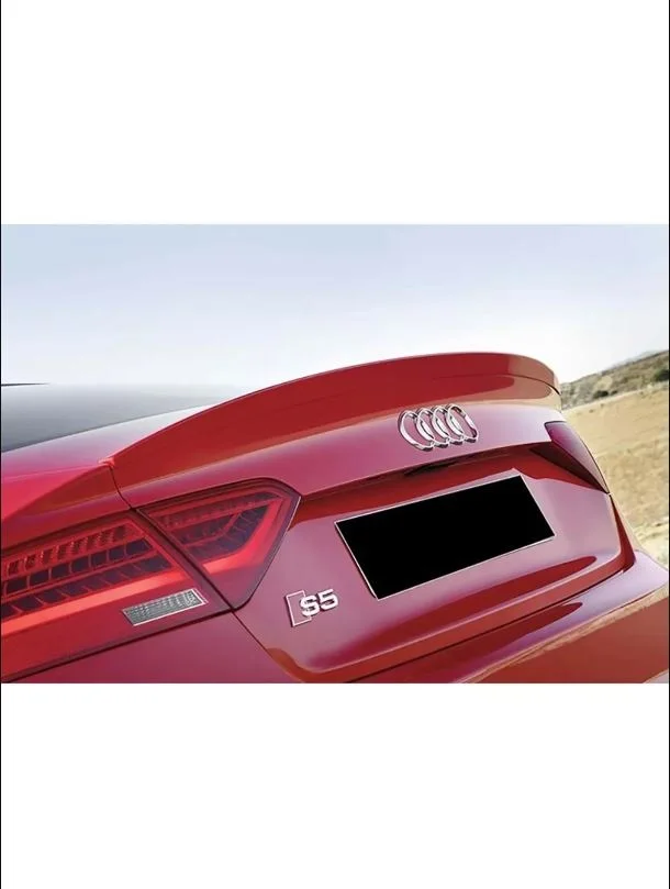 

For Audi A5 B8 2 Doors- 4 Doors S5 Style Spoiler - 2008 2009 2010 2011 2012 2013 2014 Modify Racer Body Kit Rocker Mirror Cover