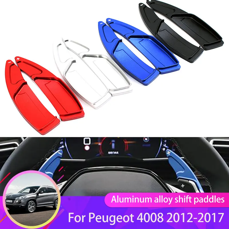 

Наклейки на Автомобильное рулевое колесо для Peugeot 4008 Mitsubishi RVR ASX Outlander Sport 2012 ~ 2017