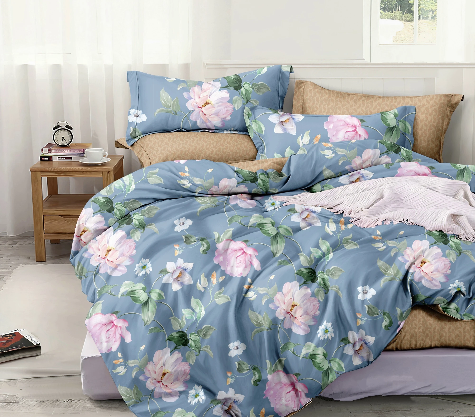 Постельное белье из поплина - VP17-0229 Размер: Евро-мини