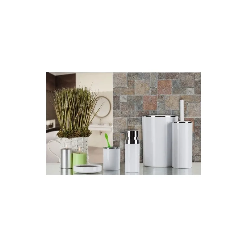 

Primanova Lenox суда5 Parça Banyo Seti глянцевый и хромированный пластик