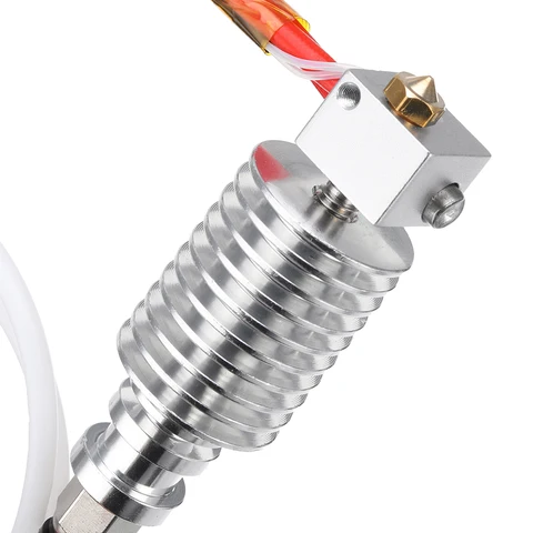 12V Metal V5 J-head Hotend Kit Комплект горячего конца экструдера 0,4 мм Запчасти для 3D-принтера Anycubic I3 Mega 3D Экструдер-принтер
