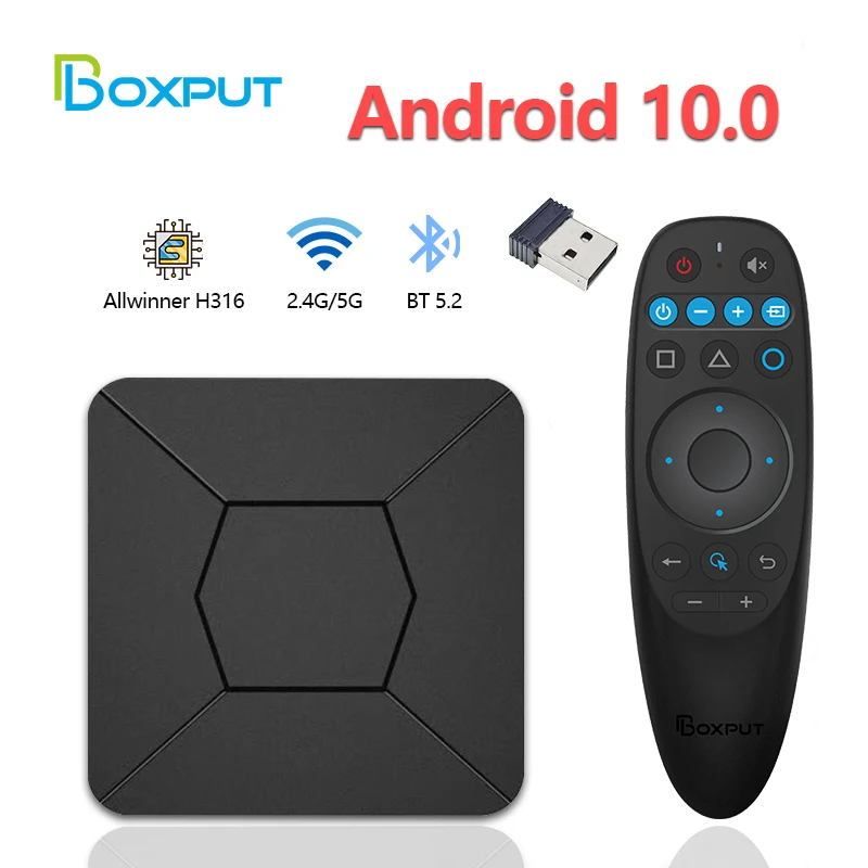 Фото Смарт ТВ-приставка iA TV Q5 Mini на Android, 2,4 ГГц/фотосессия, Wi-Fi, BT5.0, Allwinner H316, 2 ГБ, 8 ГБ, 100 м, ТВ-приставка на Android 10, медиаплеер, 4K, HDR, ТВ-приставка №1