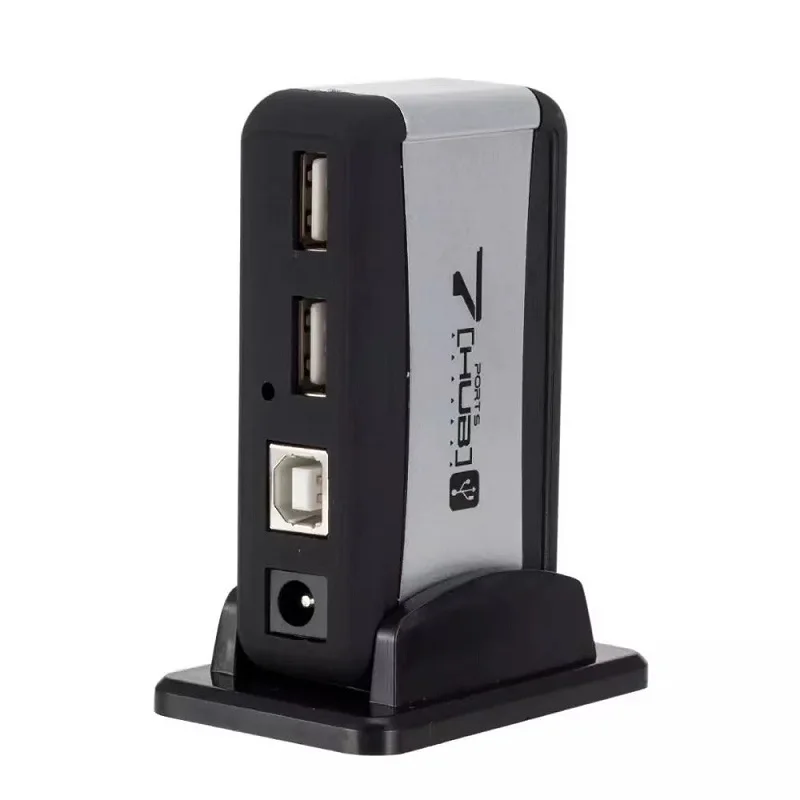 

LANMAY Hub Usb 2.0 C/ 7 Extender Ports C/Source Bivolt Cheap-RAPID SHIP TO ALL BRAZIL