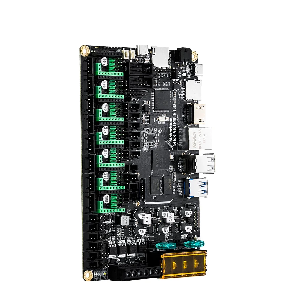 Makerbase MKS скейтборд с четырехъядерным 64-битным SOC STM32F407VET6 бортовой скейтпер EMMC для