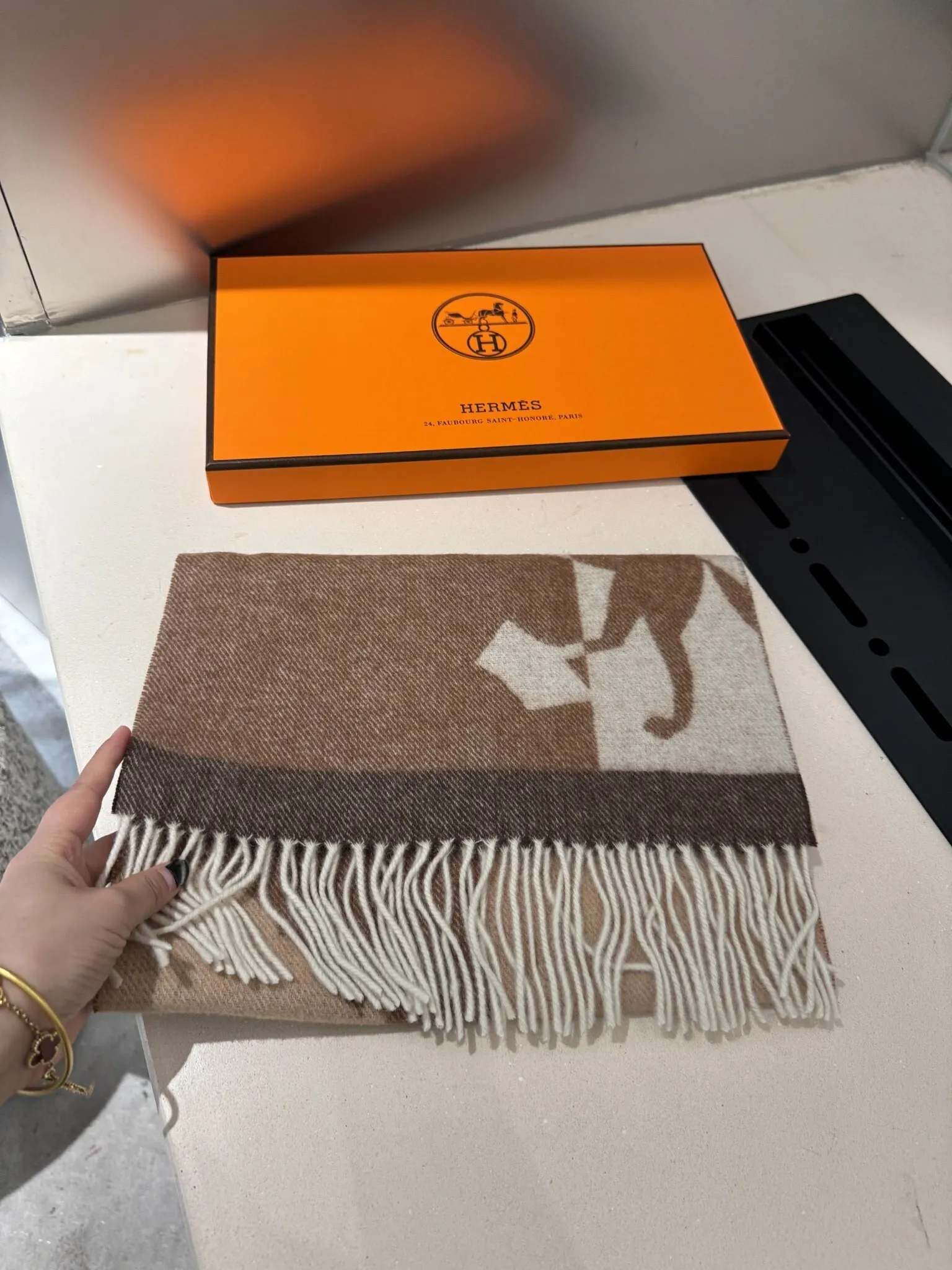 копия 1: 1 Мягкий Легкий С Рисунком Водной Волны В Стиле Hermes Простой Мужской И