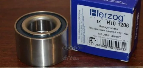 Подшипник ступицы ВАЗ 210809, 211315 передний HERZOG H10 1205 HERZOG арт. H10 1205