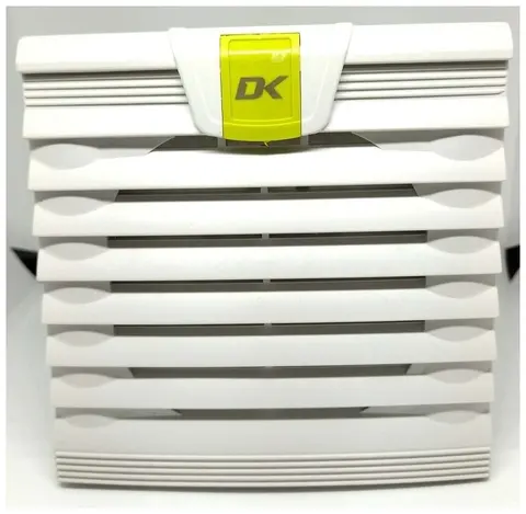 Решётка для вентиляции DK-FL100, 120х120мм,  с фильтром IP54 DELTA-KIP