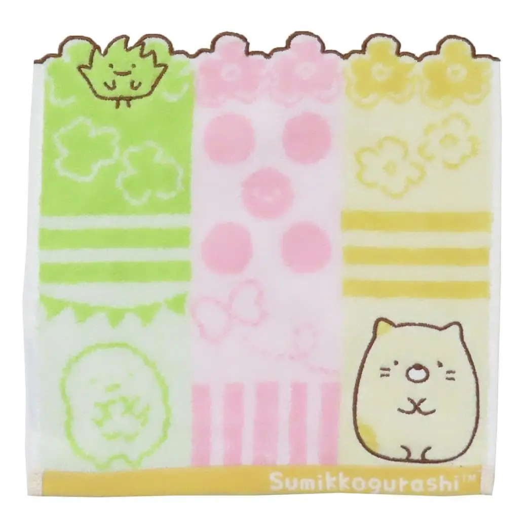 Мини-полотенце Marushin Sumikko Gurashi Chambre Cat Хлопковое антибактериальное и