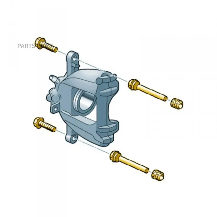 VAG 2E0698647A Ремком.суппорта PEUGEOT 807 02= /MB SPRINTER 06= /FORD TRANSIT 94=