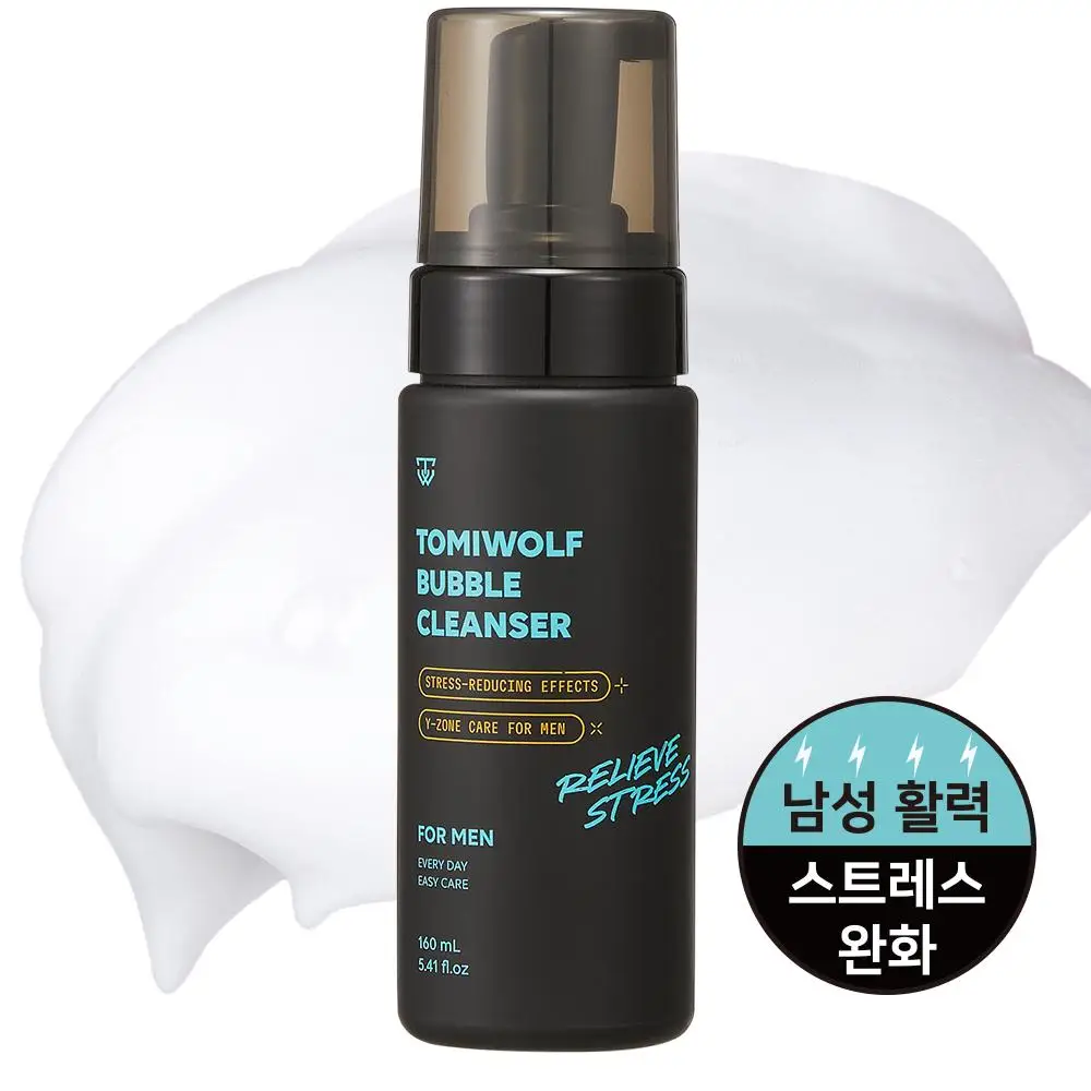 Tommy Wolf Bubble Cleanser Мужское очищающее средство 1 шт 160 мл