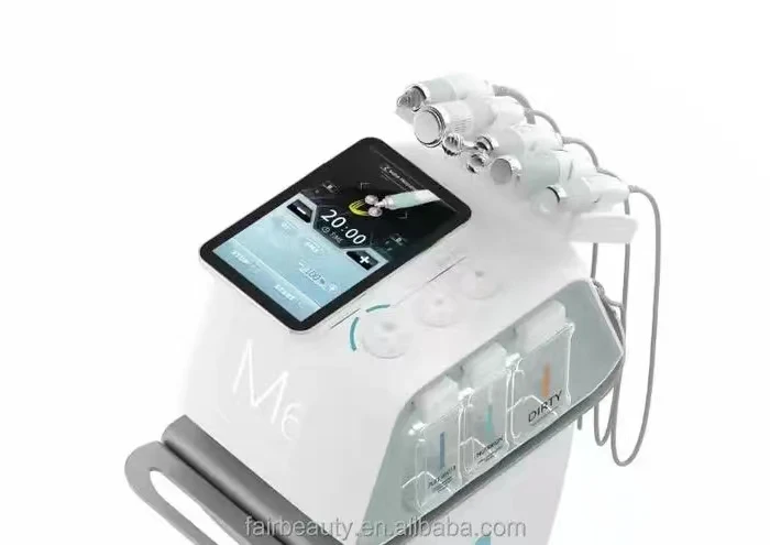 2023 высокое качество M6 гидрокислородная водная пузырь спа подтяжка кожи лица H2O2