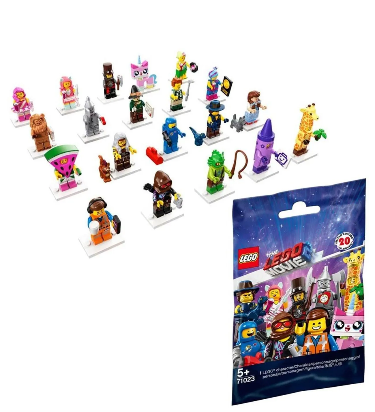 

Lego 71023 Movie 2 Minifigures Building 1 Selectible Minifigure