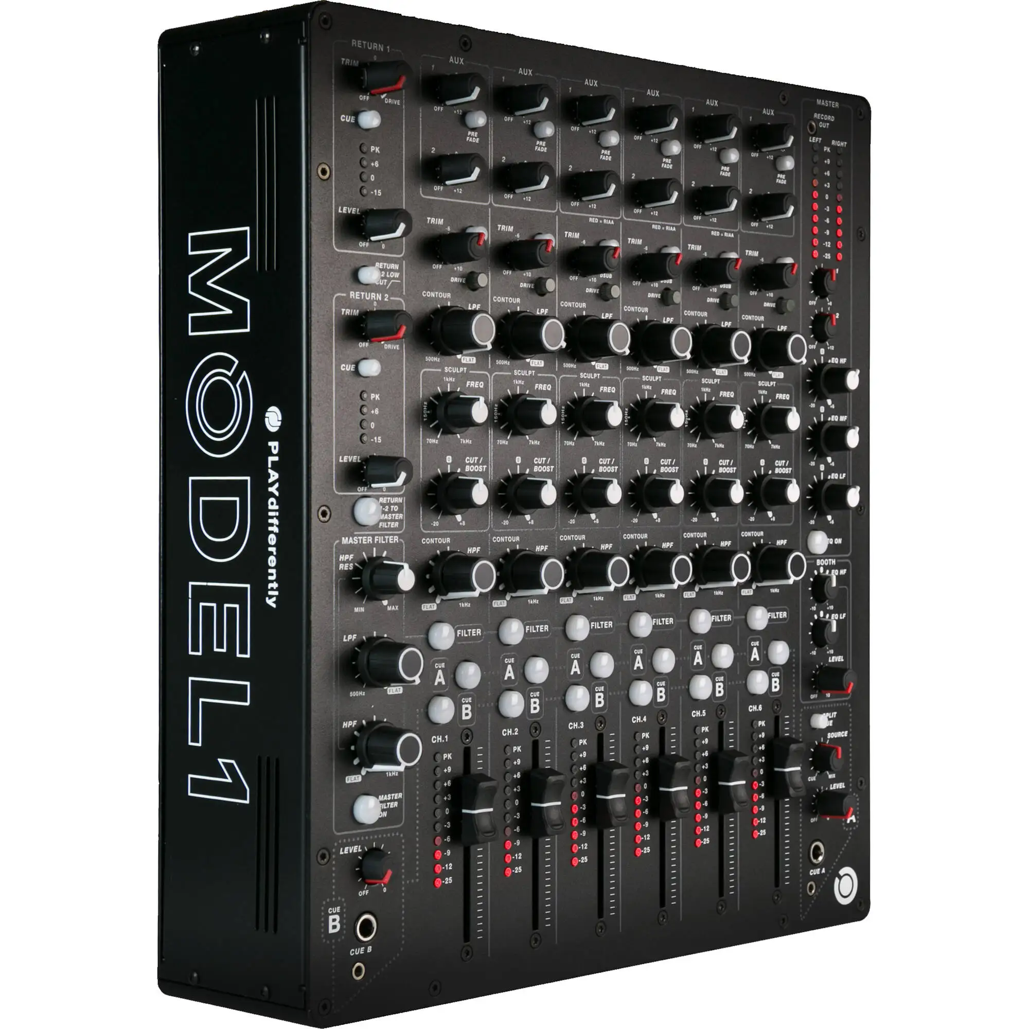 

HIGH QUALITY V ON PLAYdifferently Model 1 6-Channel DJ Mixer