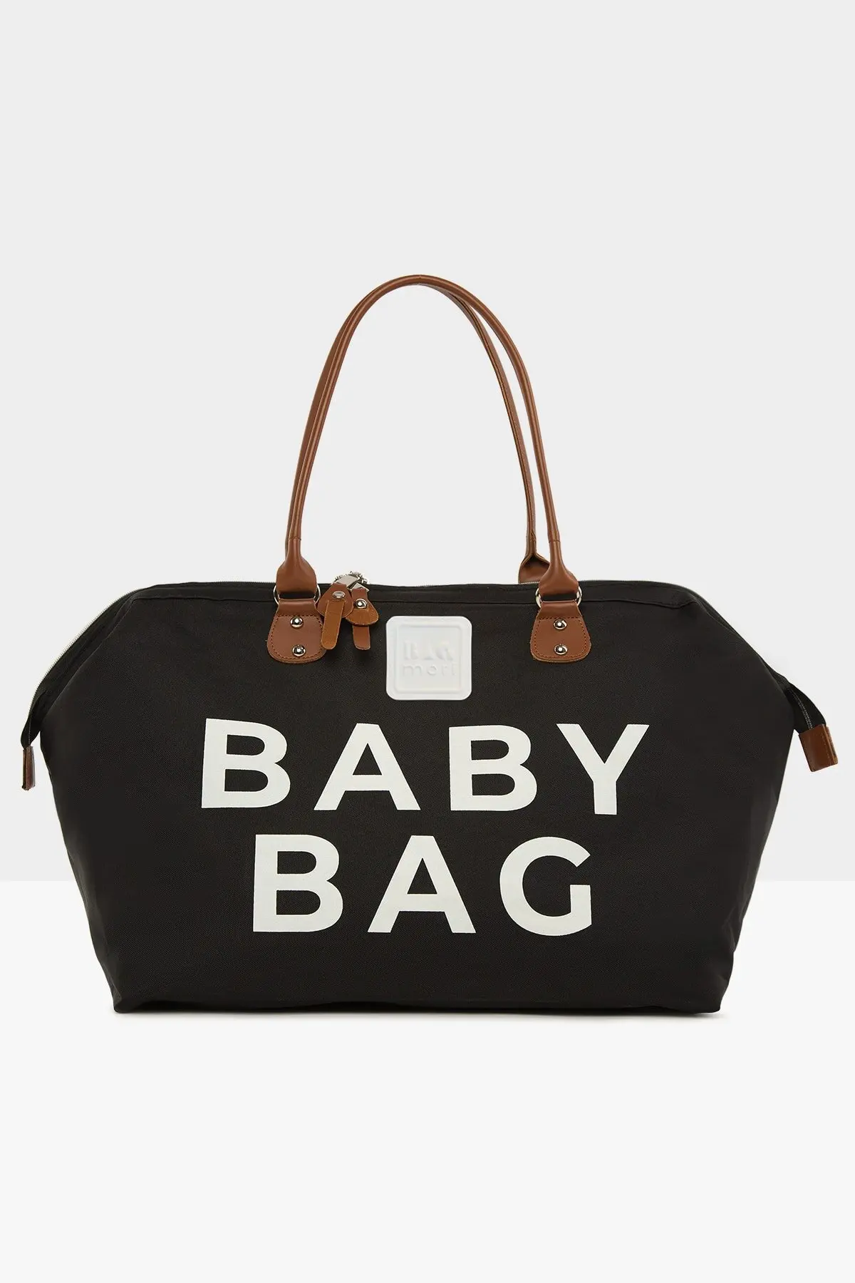 

Fashion Diaper Mom Baby Care Bags Baby Bag Black Printed Hand Bag Functional Large Capacity Shoulder Bag Outdoor Travel