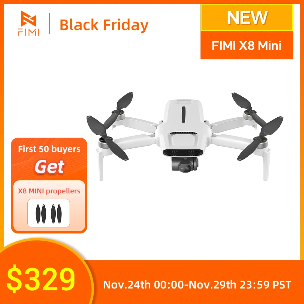  FIMI X8 Mini Camera Drone under 250g drones 8km 4k professional mini drone word premiere at April 6th to 8th April best price 
