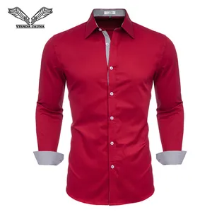 Мужская рубашка с длинным рукавом Camisa Masculina, Корейская приталенная деловая повседневная мужская рубашка, размер M-4XL, N5151