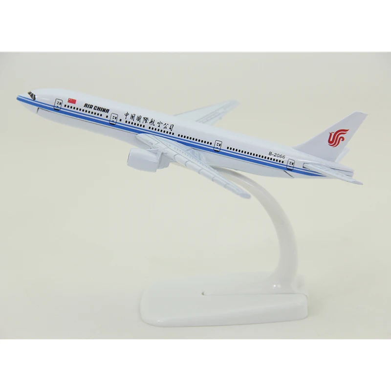 

16cm 1:400 Scale Air China Airliner B777 Alloy Aircraft Model Collection Souvenir Display Ornaments